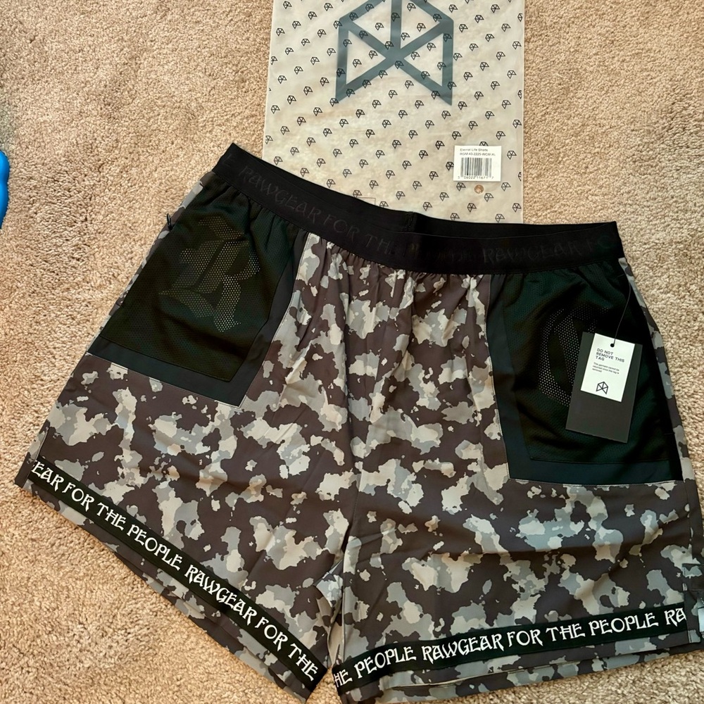 New Rawgear Eternal Life men shorts - Military colour (XL size)